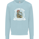 Autism Mom It's Not for the Weak Autistic Mens Sweatshirt Jumper Light Blue