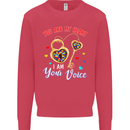 Autism You Are My Heart I Am Your Voice ASD Mens Sweatshirt Jumper Heliconia