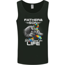 Autistic Father & Son Friends Autism ASD Mens Vest Tank Top Black