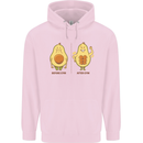 Avocado Gym Funny Fitness Training Healthy Childrens Kids Hoodie Light Pink