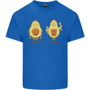Avocado Gym Funny Fitness Training Healthy Kids T-Shirt Childrens Royal Blue