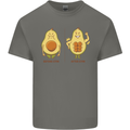 Avocado Gym Funny Fitness Training Healthy Mens Cotton T-Shirt Tee Top Charcoal