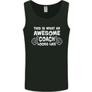 Awesome Coach Rugby Football Tennis Mens Vest Tank Top Black