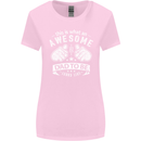 Awesome Dad to Be Looks New Dad Daddy Womens Wider Cut T-Shirt Light Pink