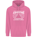 Awesome Stepdad Funny Father's Day Step Dad Mens 80% Cotton Hoodie Azelea