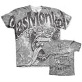 Gas monkey garage men's allover print t-shirt multi coloured tee