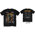 Bob marley kaya tour mens black music t-shirt reggae rock icon tee front and back print
