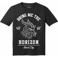 Bring me the horizon BMTH goat men steel city mens black music t-shirt rock tee 