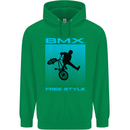 BMX Freestyle Cycling Bicycle Bike Childrens Kids Hoodie Irish Green
