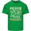 BMX Pro-Rider 1977 Cycling Bike Bicycle Mens Cotton T-Shirt Tee Top Irish Green