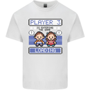 Baby Pregnancy Expecting Dad Mum to Be Mens Cotton T-Shirt Tee Top White