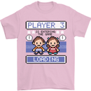 Baby Pregnancy Expecting Dad Mum to Be Mens T-Shirt Cotton Gildan Light Pink