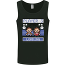 Baby Pregnancy Expecting Dad Mum to Be Mens Vest Tank Top Black