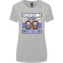 Baby Pregnancy Expecting Dad Mum to Be Womens Wider Cut T-Shirt Sports Grey