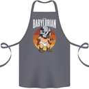 Babylorian Funny Baby Infant Toddler Parody Cotton Apron 100% Organic Steel