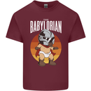 Babylorian Funny Baby Infant Toddler Parody Mens Cotton T-Shirt Tee Top Maroon