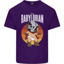 Babylorian Funny Baby Infant Toddler Parody Mens Cotton T-Shirt Tee Top Purple