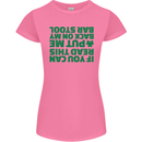 Back on My Bar Stool St. Patrick's Day Womens Petite Cut T-Shirt Azalea