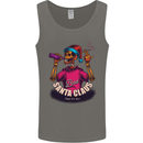 Bad Santa Claus Funny Skull Beer Alcohol Mens Vest Tank Top Charcoal