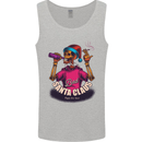 Bad Santa Claus Funny Skull Beer Alcohol Mens Vest Tank Top Sports Grey
