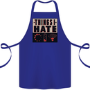 Bad Wifi Low Battery Lag Gaming Gamer Phone Cotton Apron 100% Organic Royal Blue