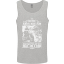 Balls & Beard Biker Motorcycle Motorbike Mens Vest Tank Top Sports Grey
