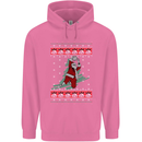 Basketball Santa Player Christmas Funny Mens 80% Cotton Hoodie Azelea