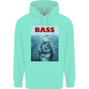 Bass Fishing Parody Fuuny Fisherman Mens 80% Cotton Hoodie Peppermint