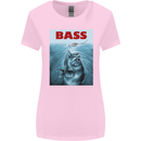 Bass Fishing Parody Fuuny Fisherman Womens Wider Cut T-Shirt Light Pink