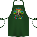 Be Kind Elephant Autism Autistic Cotton Apron 100% Organic Forest Green