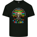 Be Kind Elephant Autism Autistic Kids T-Shirt Childrens Black