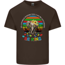 Be Kind Elephant Autism Autistic Kids T-Shirt Childrens Chocolate