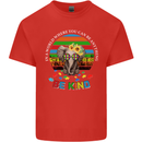 Be Kind Elephant Autism Autistic Kids T-Shirt Childrens Red