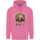 Be Kind Elephant Autism Autistic Mens 80% Cotton Hoodie Azelea