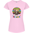 Be Kind Elephant Autism Autistic Womens Petite Cut T-Shirt Light Pink