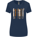Be Kind in Sign Black Lives Matter LGBT Womens Wider Cut T-Shirt Navy Blue