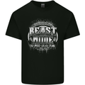 Beast Mode Go Hard Gym Training Top MMA Mens Cotton T-Shirt Tee Top Black