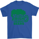 Been Irish for Many Beers St. Patrick's Day Mens T-Shirt Cotton Gildan Royal Blue