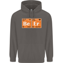 Beer Periodic Table Chemistry Geek Funny Mens 80% Cotton Hoodie Charcoal