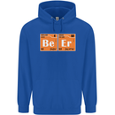 Beer Periodic Table Chemistry Geek Funny Mens 80% Cotton Hoodie Royal Blue