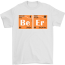 Beer Periodic Table Chemistry Geek Funny Mens T-Shirt Cotton Gildan White
