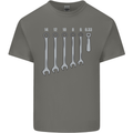 Beer Spanners Funny Mechanic Alcohol DIY Mens Cotton T-Shirt Tee Top Charcoal