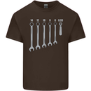 Beer Spanners Funny Mechanic Alcohol DIY Mens Cotton T-Shirt Tee Top Dark Chocolate
