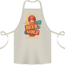 Beer and Golf Kinda Weekend Funny Golfer Cotton Apron 100% Organic Natural
