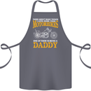 Being a Daddy Biker Motorcycle Motorbike Cotton Apron 100% Organic Steel