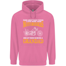 Being a Grandad Biker Motorcycle Motorbike Mens 80% Cotton Hoodie Azelea
