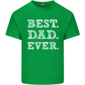 Best Dad Ever Fathers Day Present Gift Mens Cotton T-Shirt Tee Top Irish Green