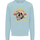Best Dog Ever I Shih Tzu Not Funny Mens Sweatshirt Jumper Light Blue