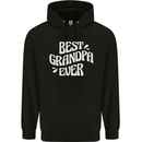 Best Grandpa Ever Grandparents Day Childrens Kids Hoodie Black