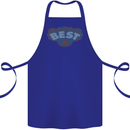 Best as Worn by Roger Daltrey Cotton Apron 100% Organic Royal Blue